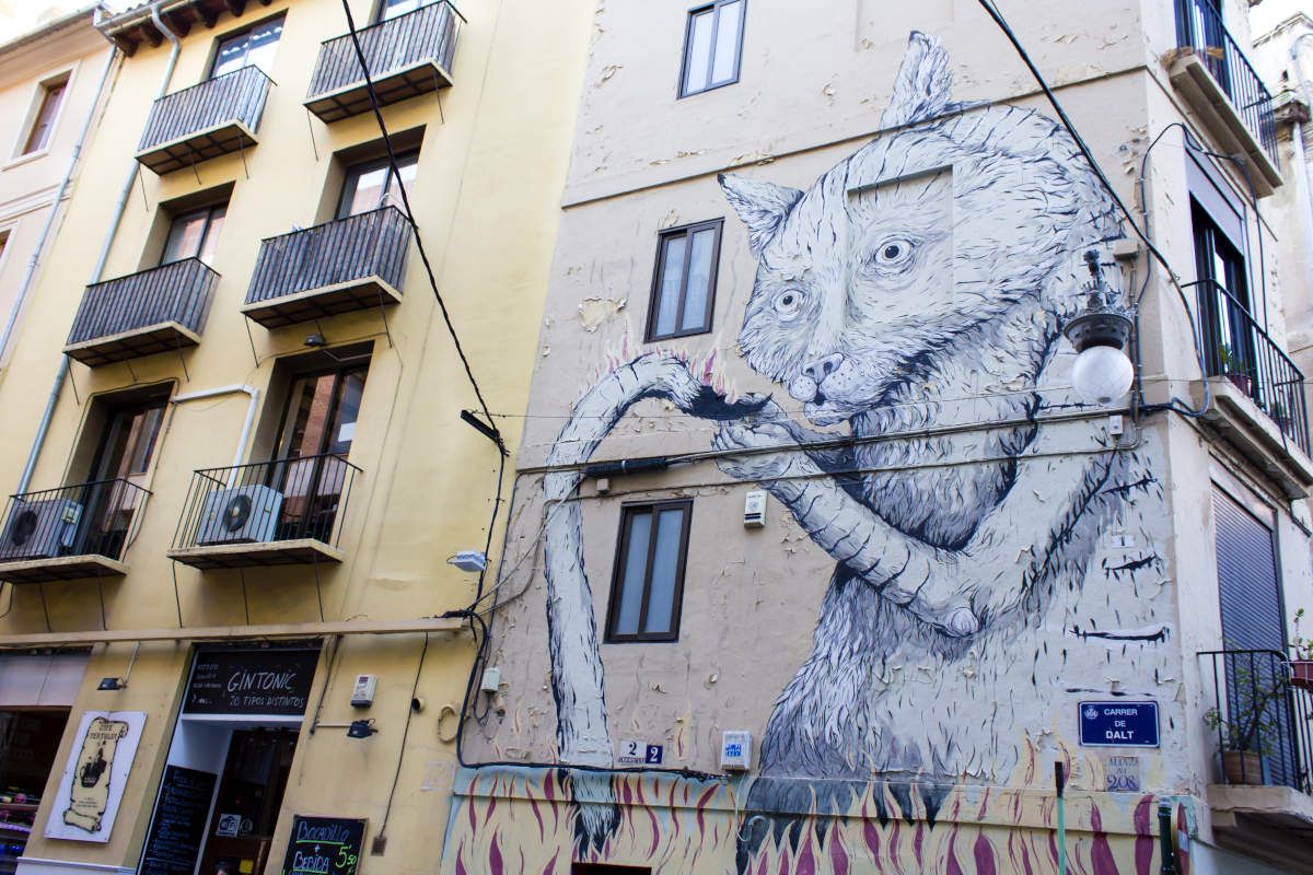 Tour de grafitis en Valencia