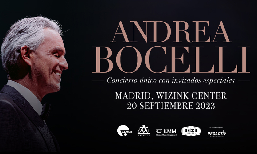 Concierto de Andrea Bocelli en Madrid 2023 Cultura CV